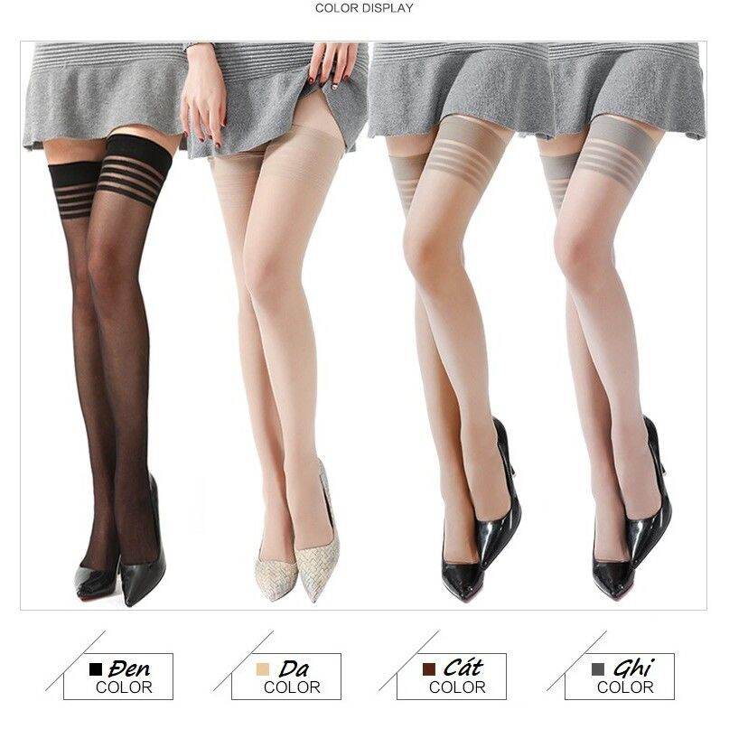 [HCM]Tất vớ ĐÙI màu da/màu đen siêu dai siêu trong