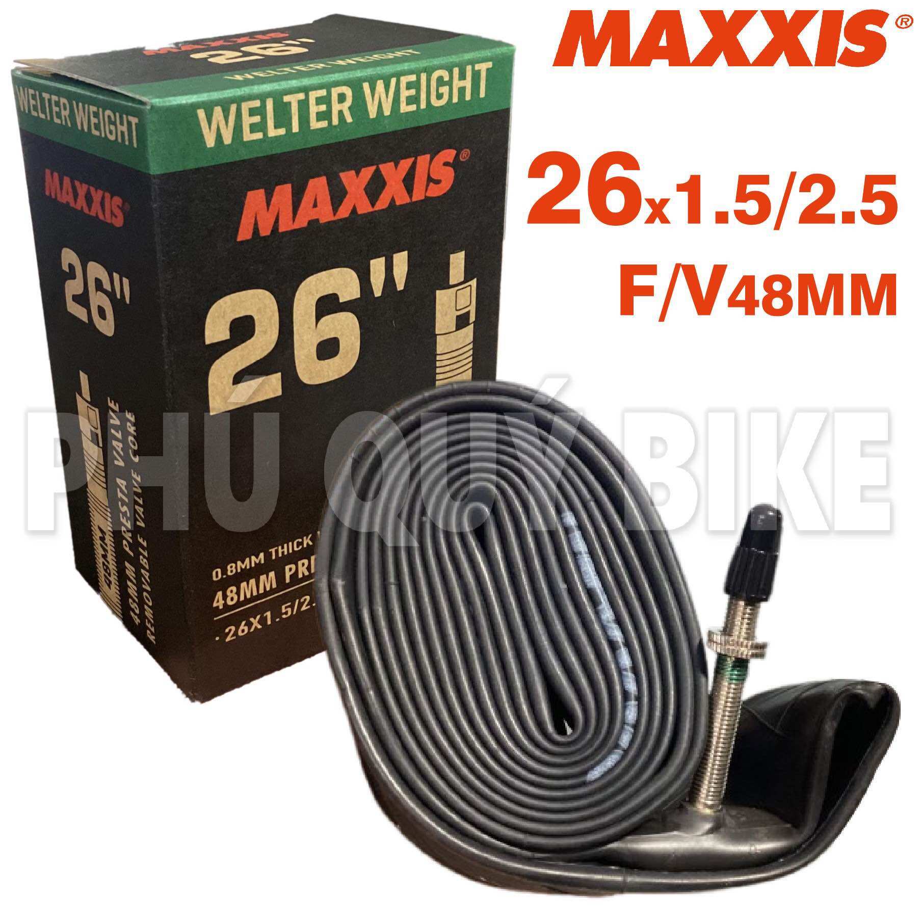 Ruột/Săm Xe Đạp MAXXIS Đầy Đủ Các Thông Số