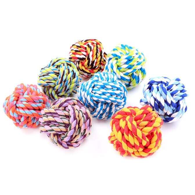 Đồ chơi cho chó mèo dạng bóng thừng BOBO

size 5.5cm
