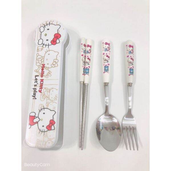 🌸SET ĐŨA MUỖNG NĨA HELLO KITTY