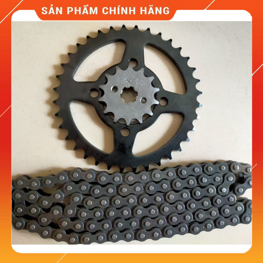 Nhông sên dĩa full đen Wave RS Trung Quốc