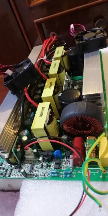Bảng Mạch inverter 24V/48V/6000W kèm võ hộp sin chuẩn