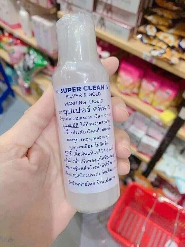 NƯỚC RỬA VÀNG BẠC SUPER CLEAN THÁI LAN