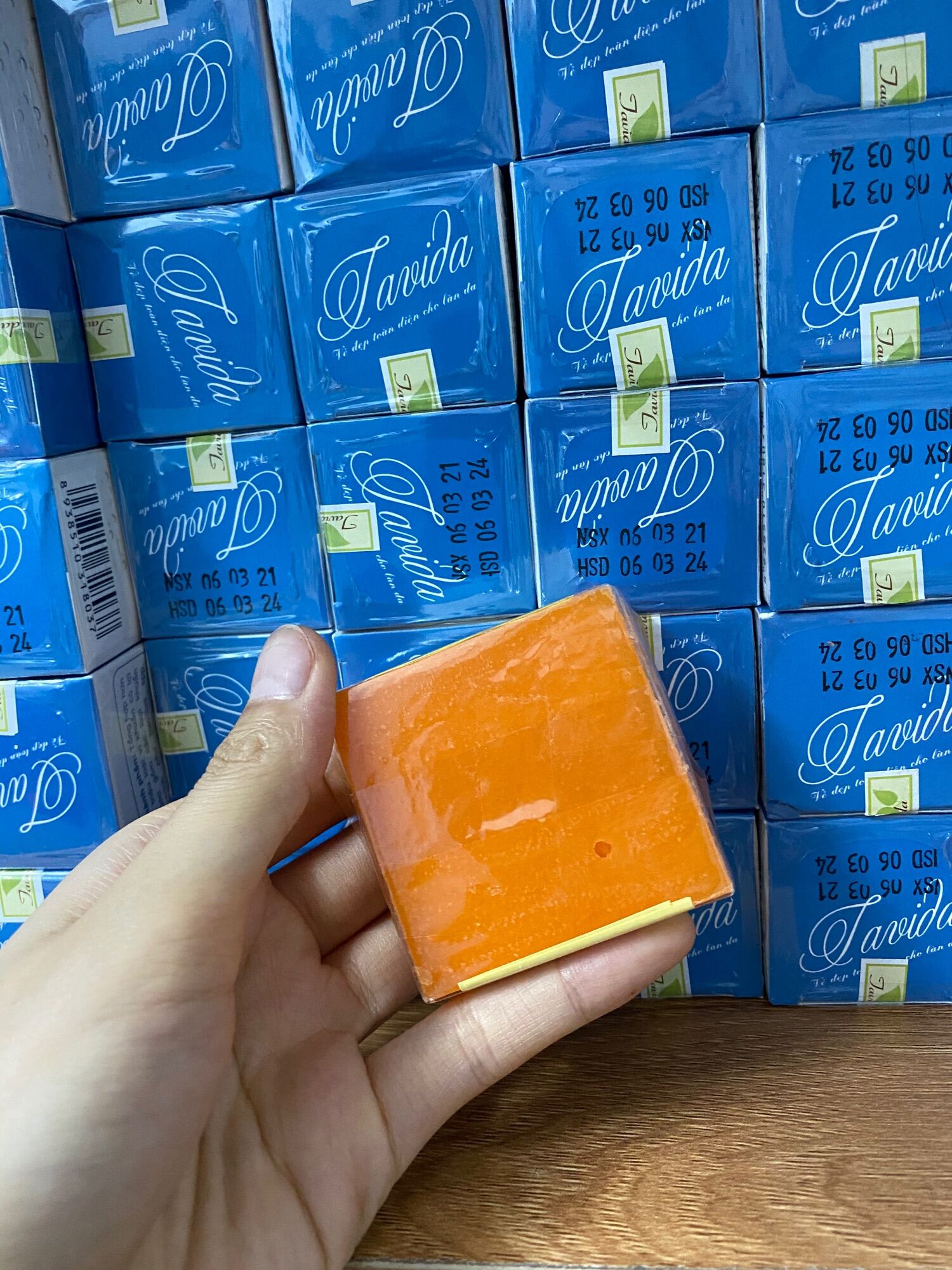 [Hcm]Soap Nghệ Thái Lan Hỗ Trợ Làm Sạch Viêm Nang Lông Mờ Thâm Mụn