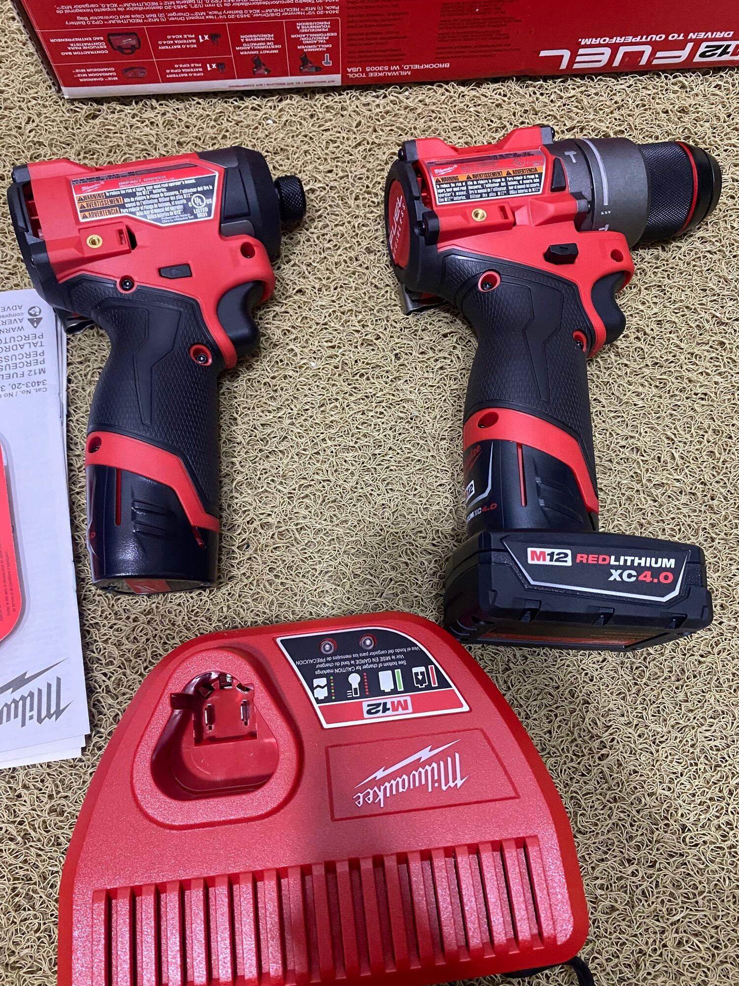 Combo Milwaukee M12