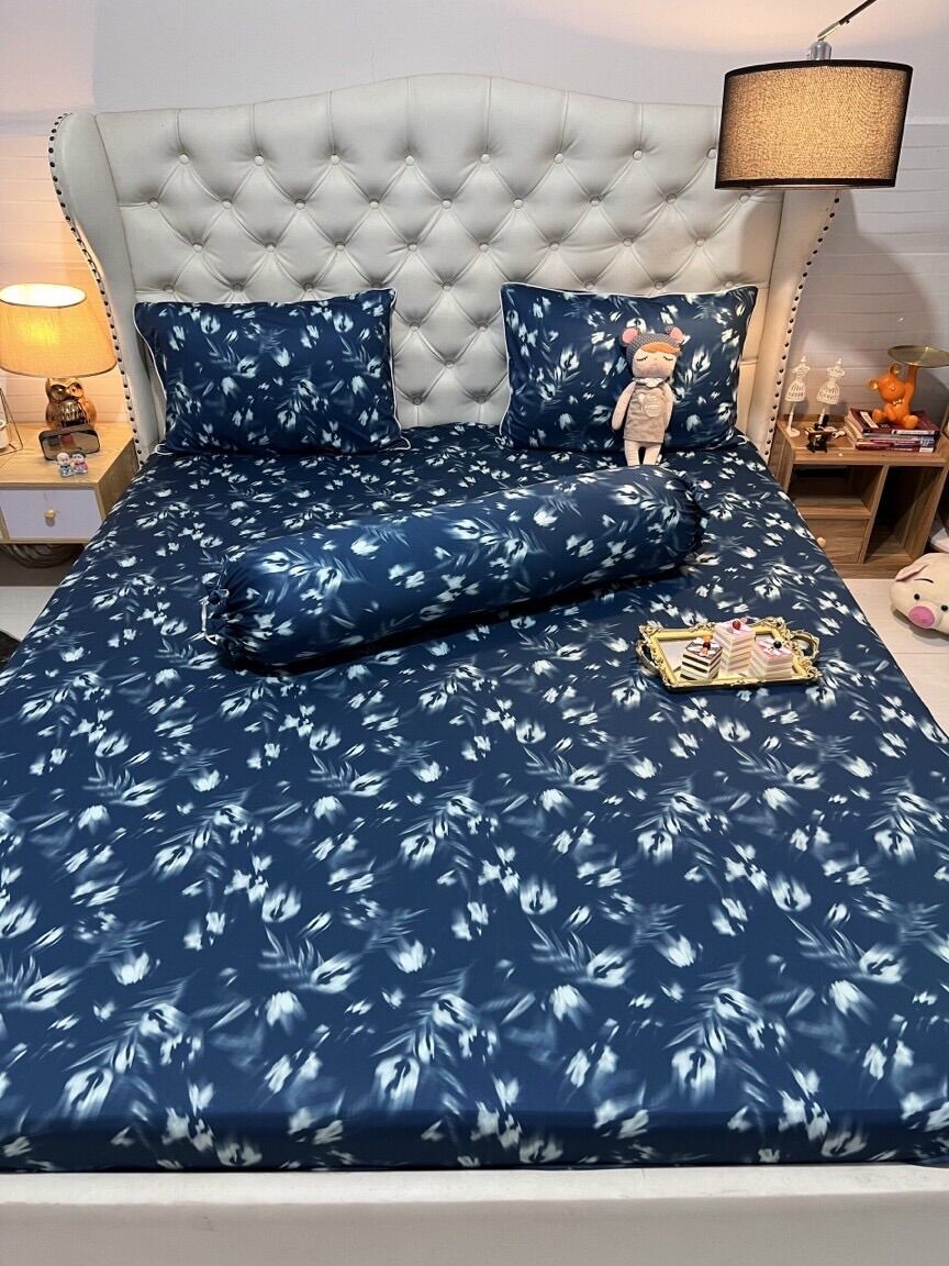 Set 4 dra/ga áo gối THUN LẠNH THÁI cao cấp