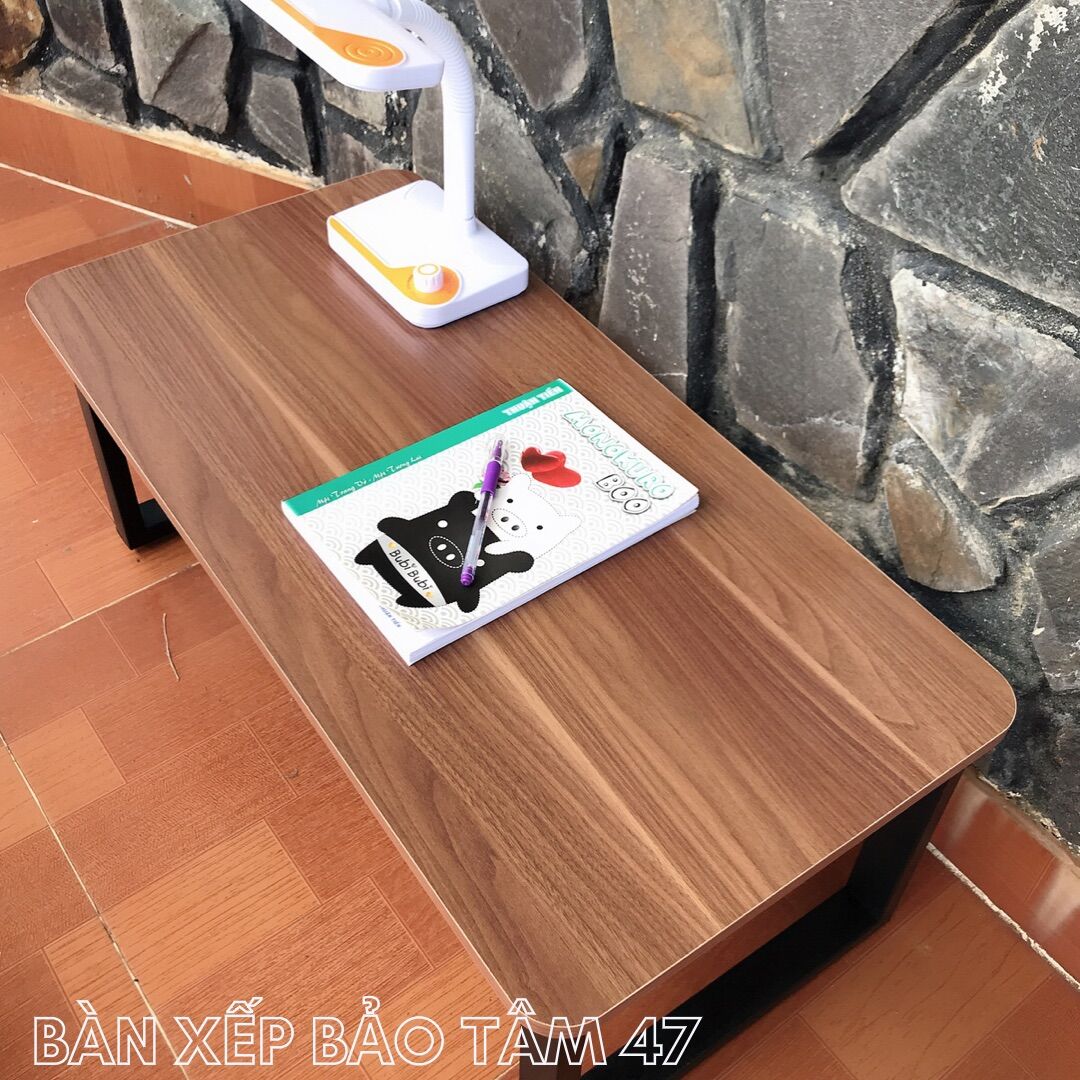 Bàn ngồi bệt gỗ MDF chống ẩm (60*120 cao 32cm)