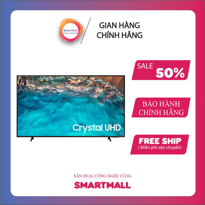 Smart Tivi Samsung Crystal UHD 4K 75 Inch 75BU8000 (75")