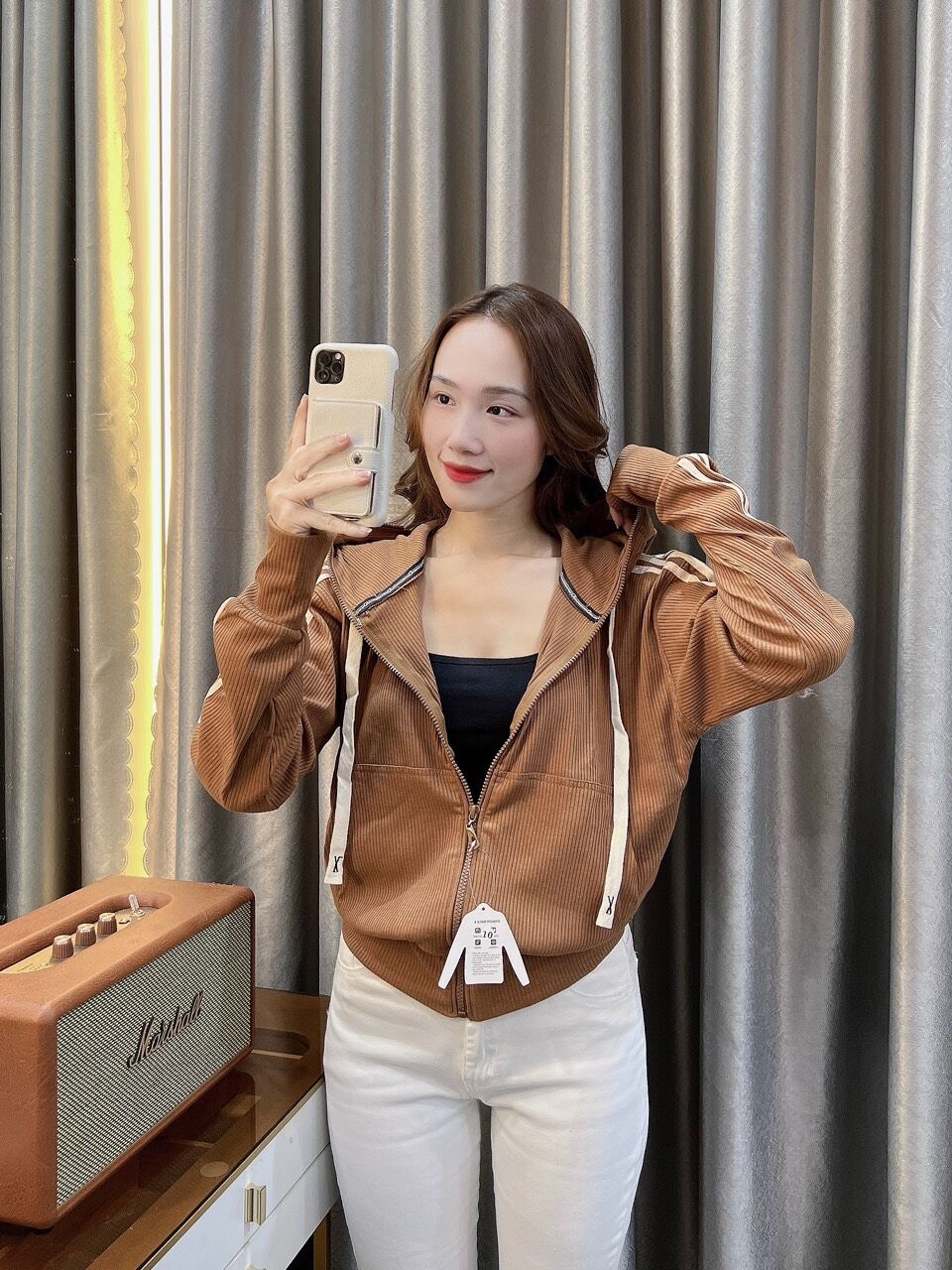 Áo KHOÁC THUN GÂN Ý MỎNG