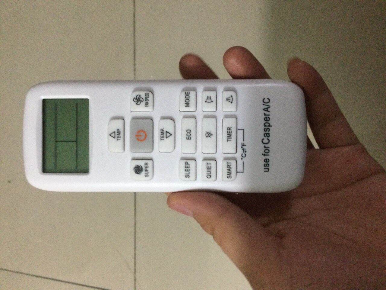 [HCM]remote điều khiển máy lạnh Casper