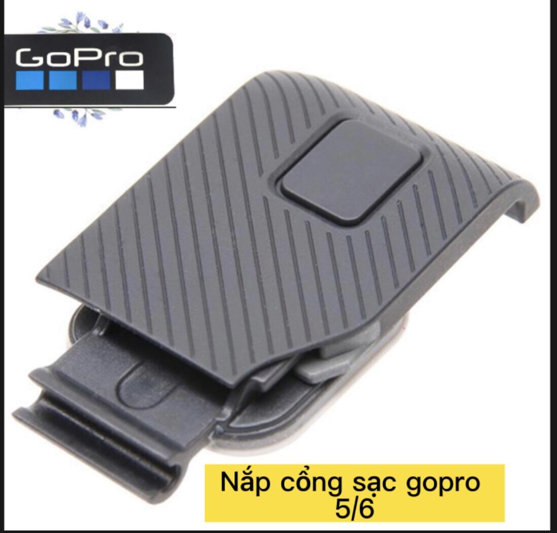 nắp cổng sạc gopro 5 phụ kiện máy quay gopro