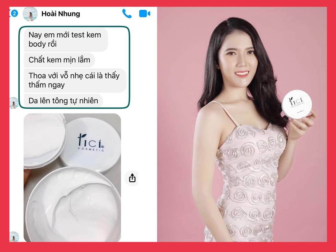 KEM BODY TICI (CHÍNH HÃNG)
