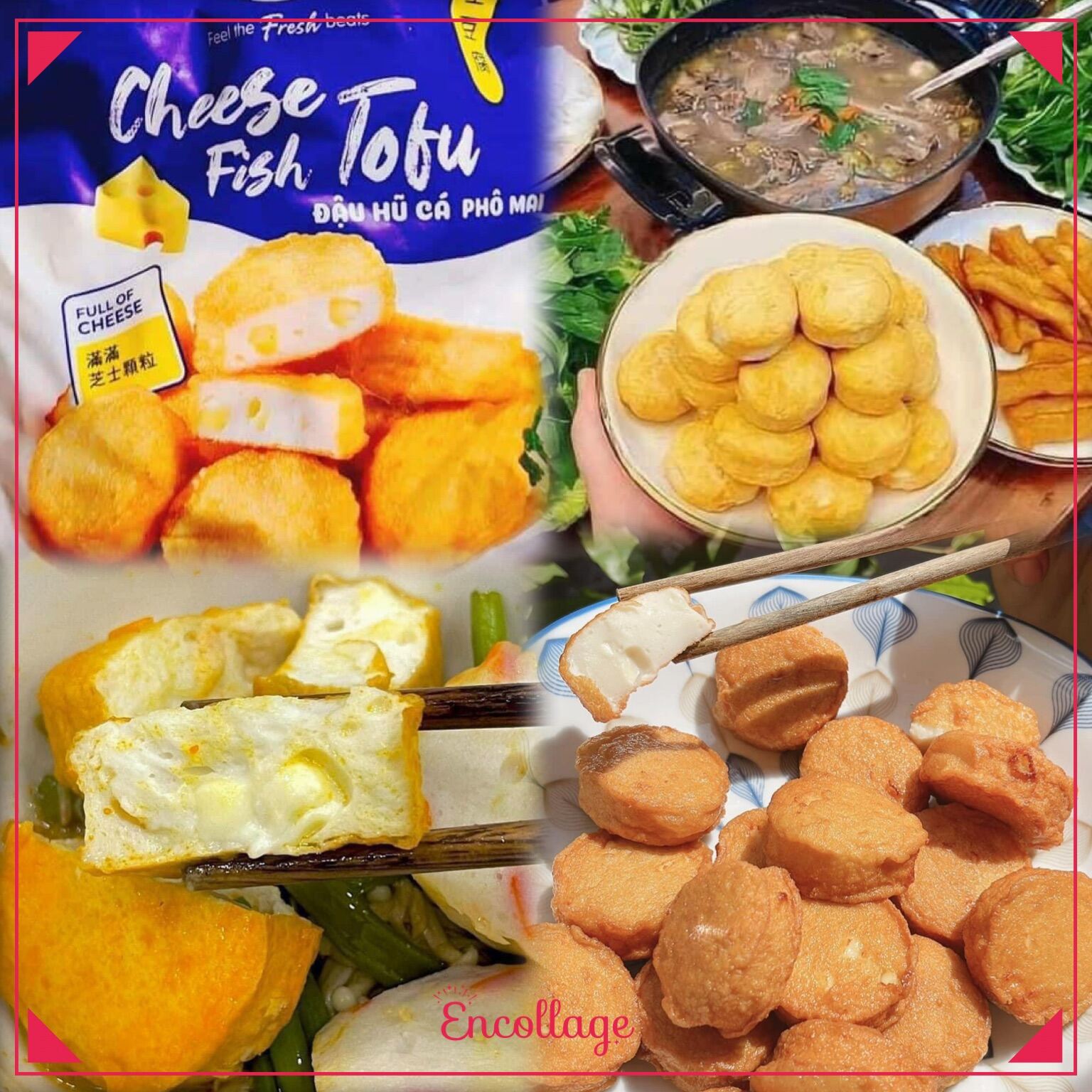 Gói 500gr Đậu hủ cá phomai hoả tốc