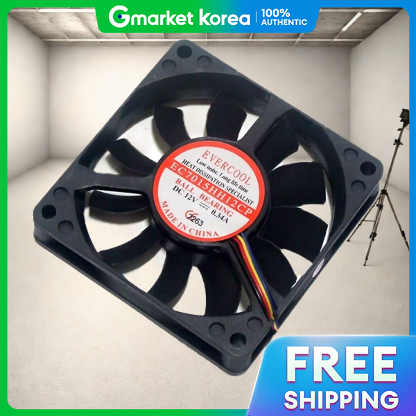 Replacement 70mm Slim Low-Noise Pwm System Fan Giá 453,750 Đồng*Miễn phí vận chuyển