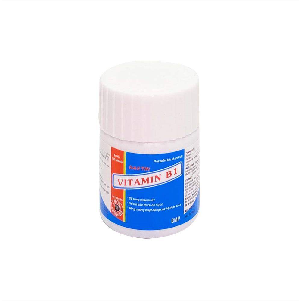 Vitamin b1 2mg daktin chai 100 viên