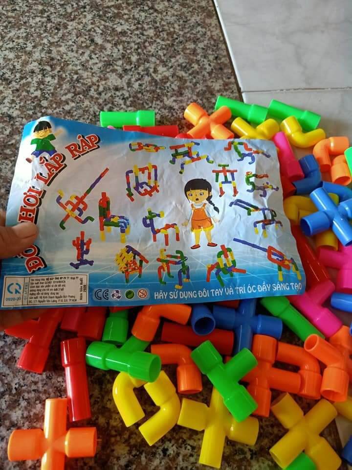 BỘ ĐỒ CHƠI LẮP RÁP ỐNG