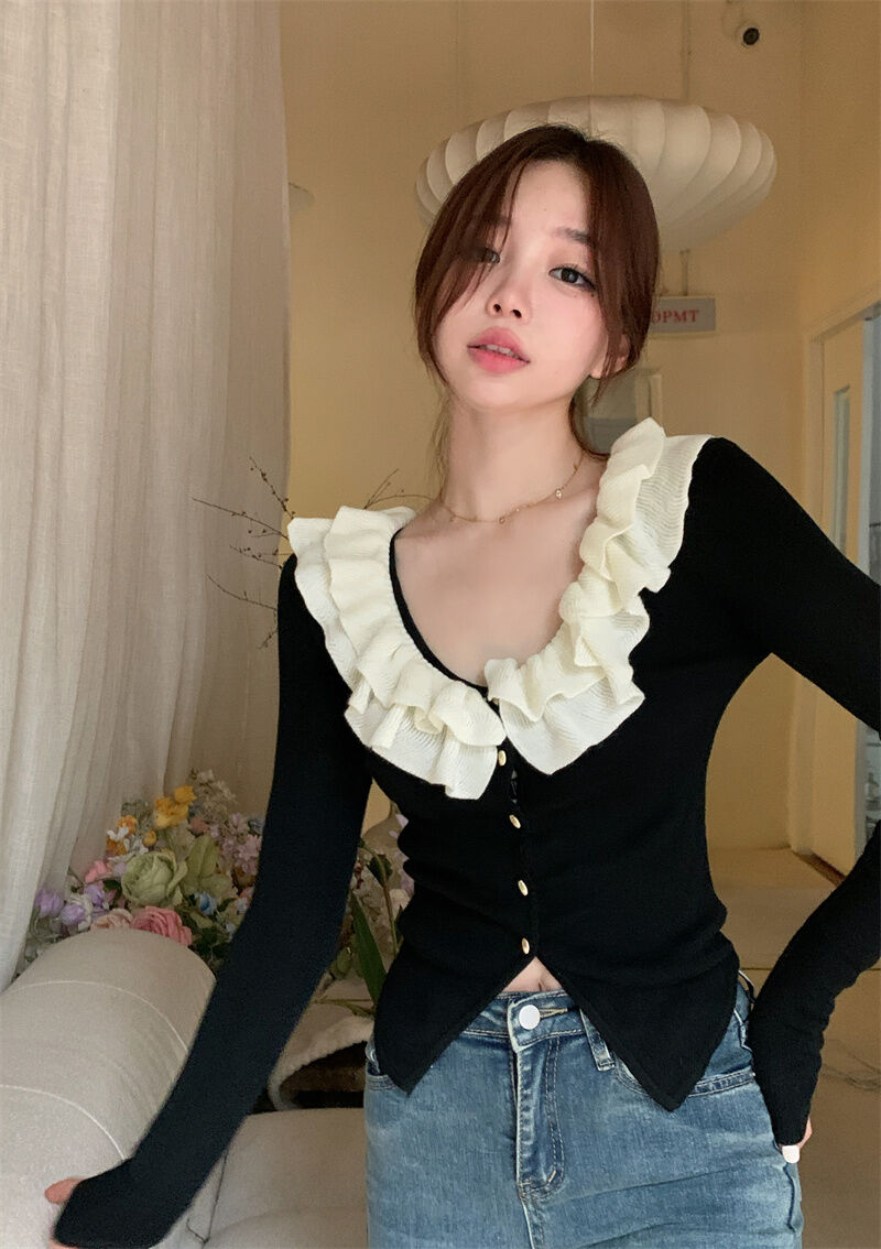 Áo Vest Nữ Cổ Lá Sen Hàng Hiệu Sale Lỗ Vốn Bán Chạy Nhất Sendovn