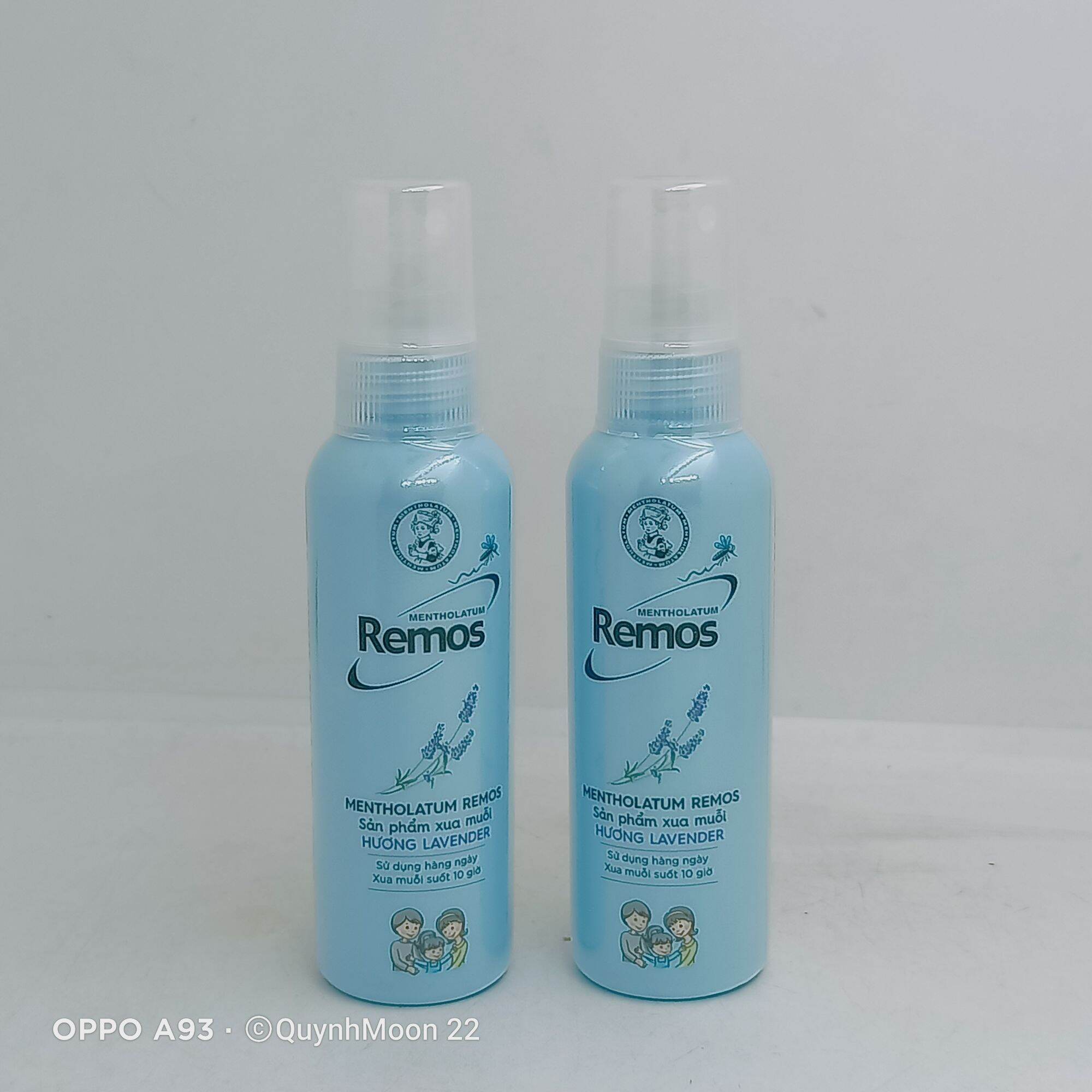 Xịt chống muỗi Remos Lavender lọ 60ml
