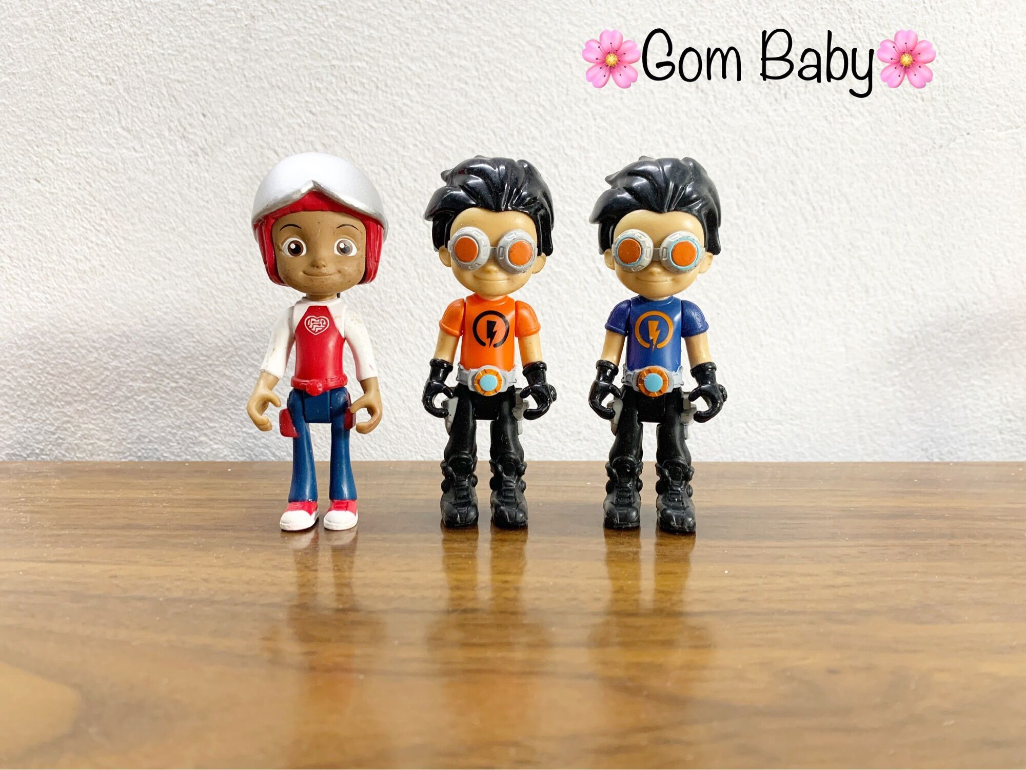 Set 4 Mô hình đội trưởng Rusty và những người bạn