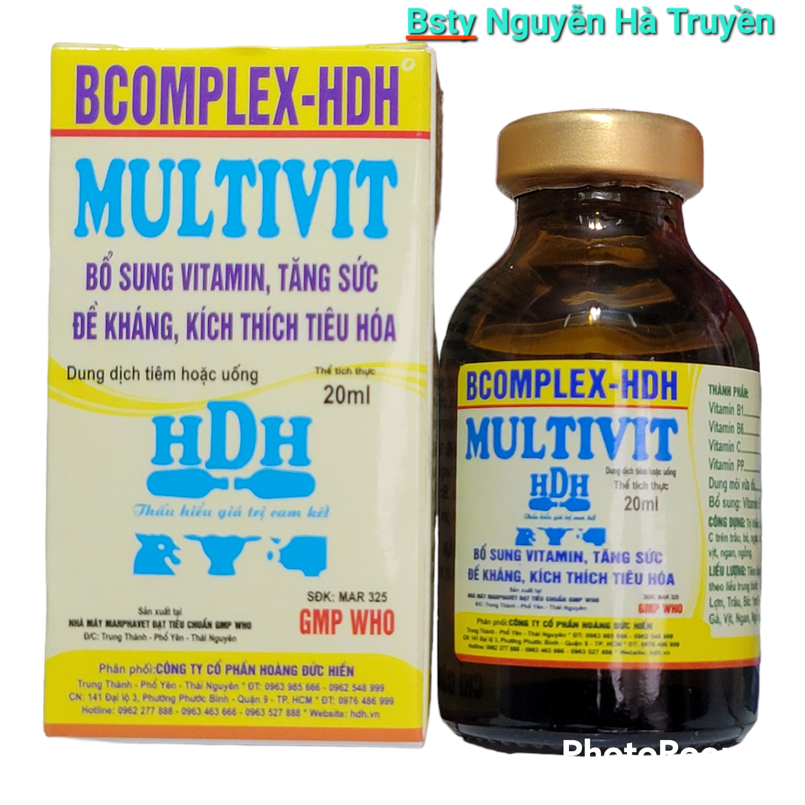 Multivit 20ml tăng sức đề kháng, kích thích tiêu hóa thú cưng