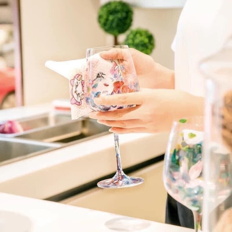 CUỘN GIẤY LAU ĐA NĂNG SIÊU DAI DÙNG ĐƯỢC NHIỀU LẦN