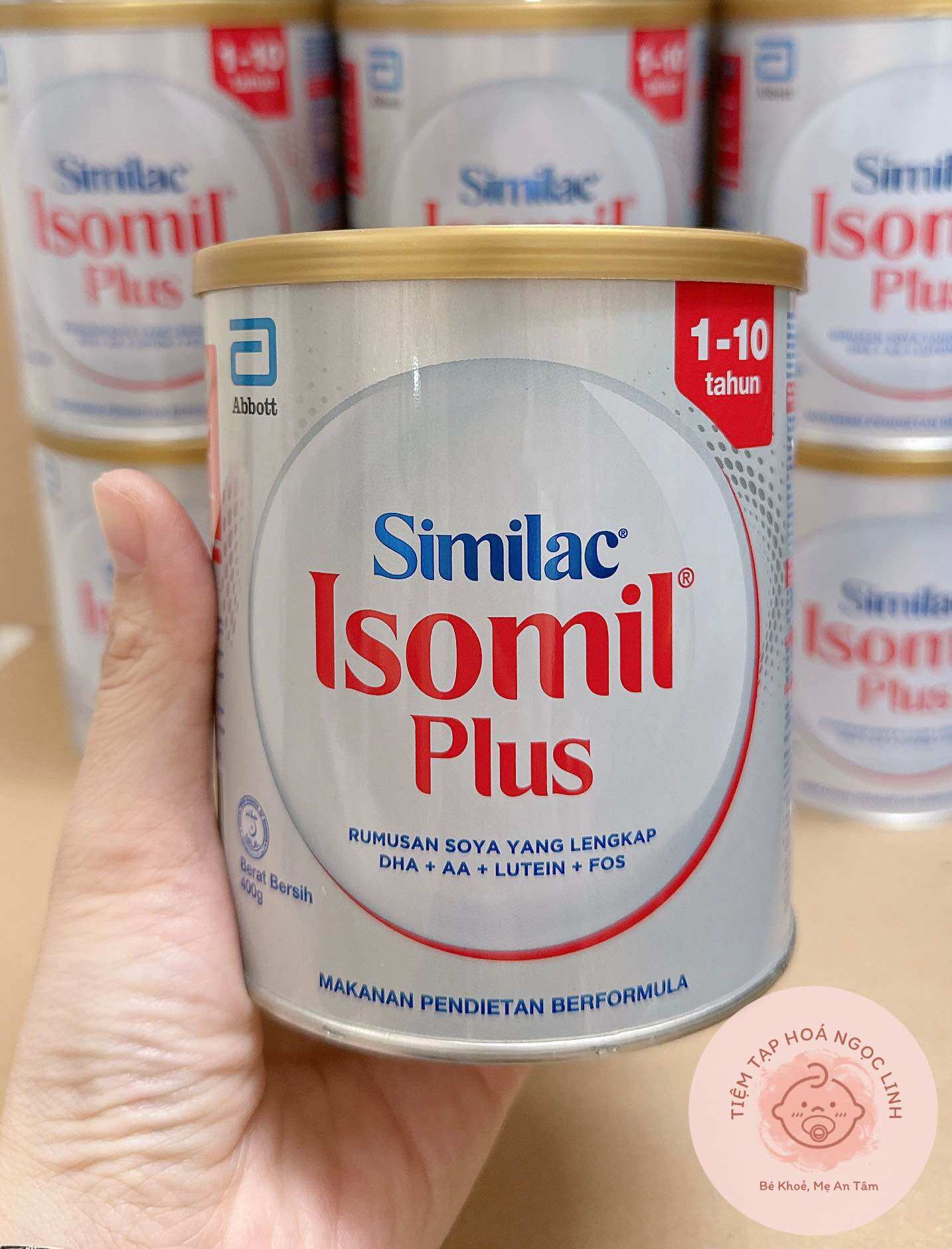 Sữa bột similac isomil plus 400g