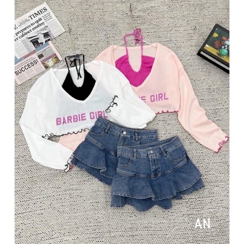 [G8] SÉT ÁO CẶP BARBIE GIRL BOONG STORE
