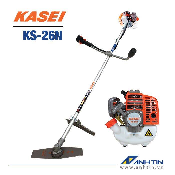 Máy cắt cỏ Kasei 26N bền bỉ, tiết kiệm nhiên liệu, gọn nhẹ