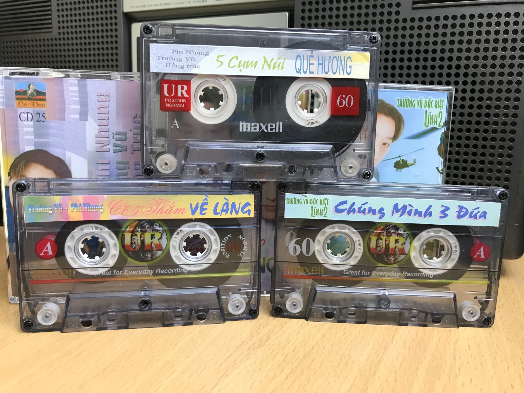 Băng casette có nhạc Trường Vũ