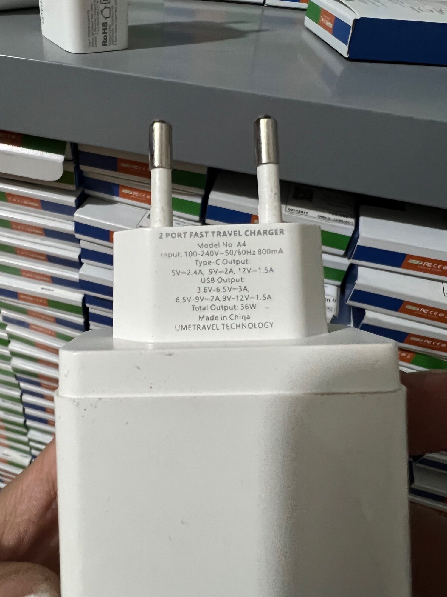 Củ sạc nhanh UmeTravel A4 Typec - Usb Pd 36w