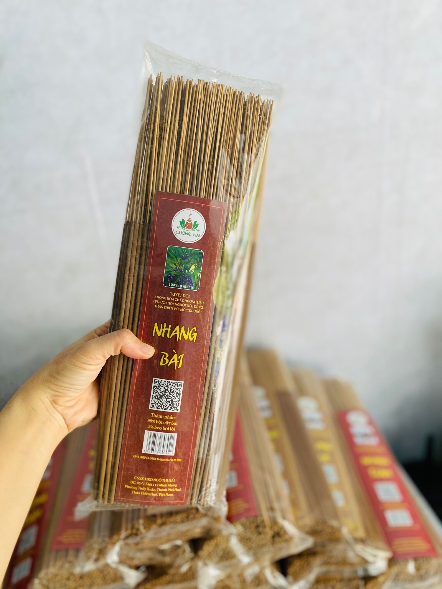 Nhang Quế (Nhang chuẩn sạch tự nhiên) 500g