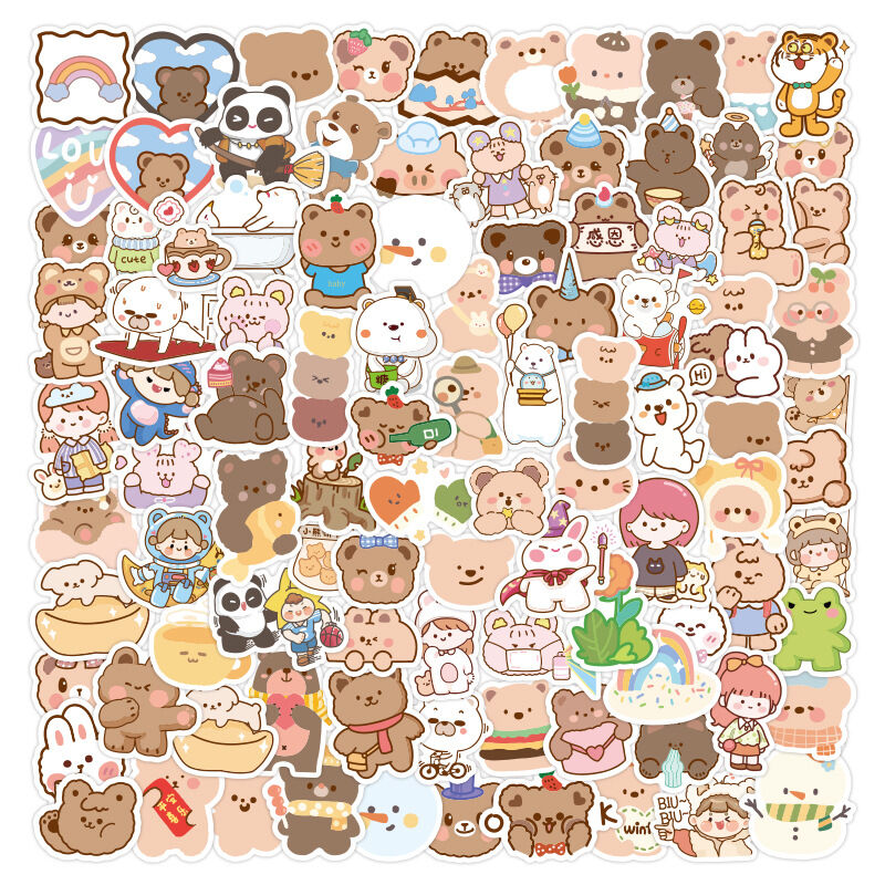 Set 20/50/100 hình dán sticker chống thấm nước M12