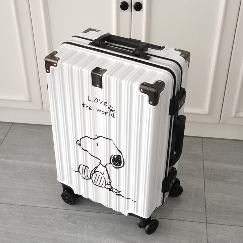 Vali Kéo Vali Kéo Vali Du Lịch Mật Mã 24 Chắc Chắn Bền Bỉ Hoạt Hình Học Sinh Nữ 20 Vali Da Nam Lên Máy Bay