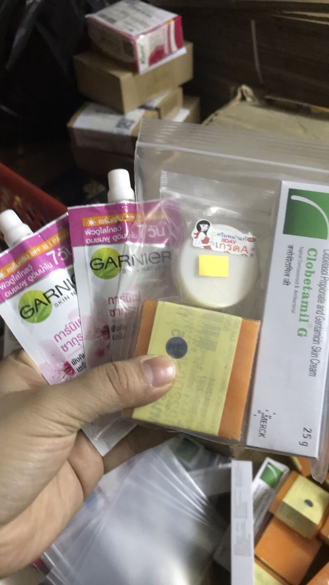 Bộ nám 5 món thái lan