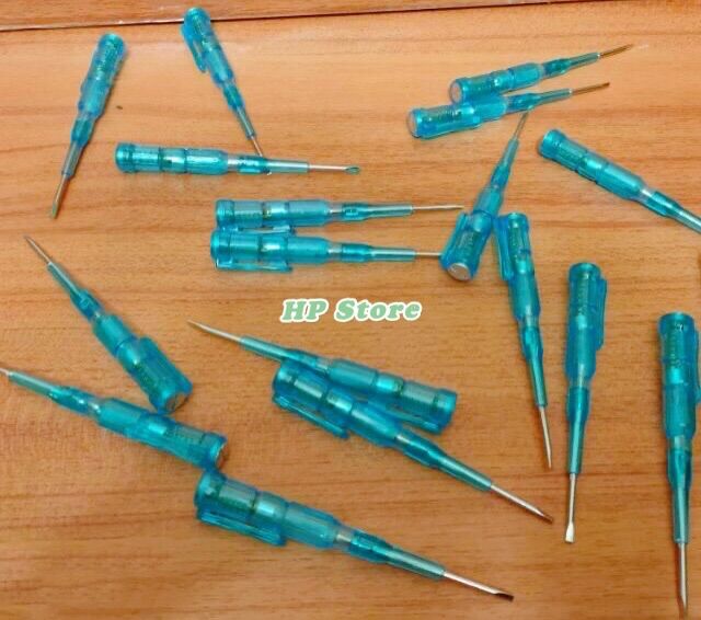 Bút thử điện xanh dương hiển thị đèn báo sáng chuyên dụng