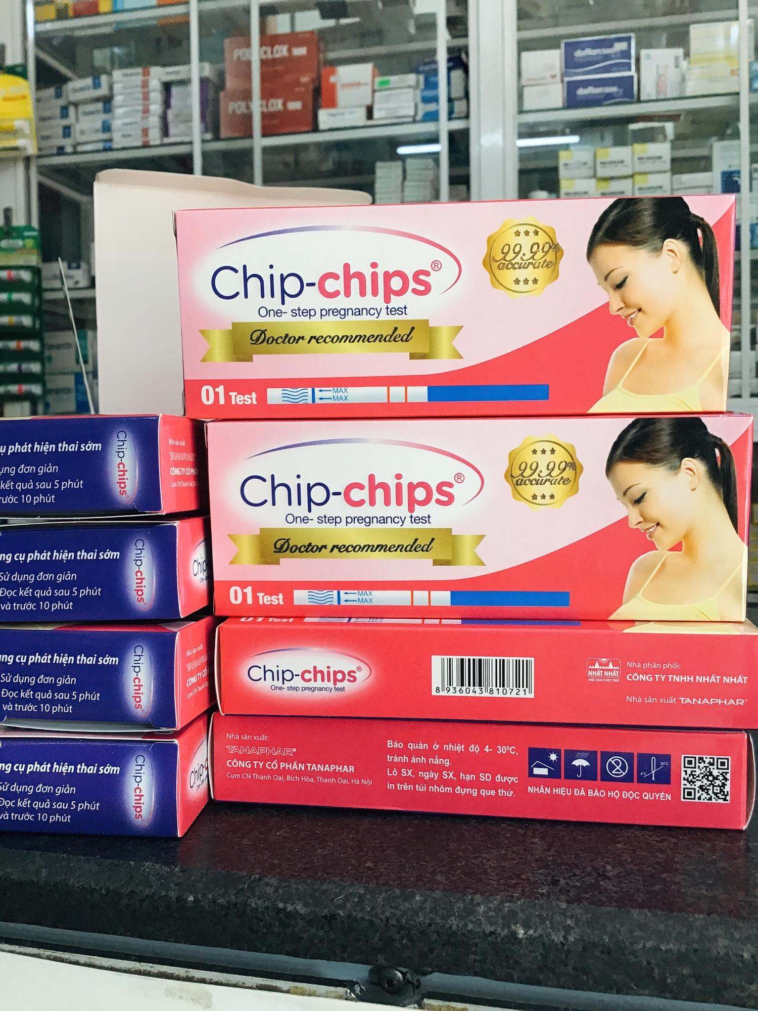 Combo 2 que thử thai Chip Chip