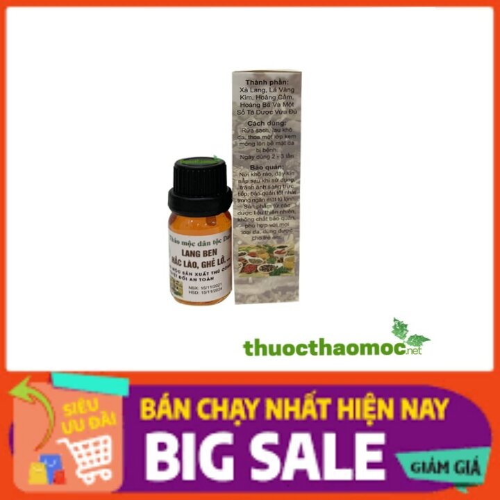 Thảo mộc bôi da trị nấm Lang ben, hắc lào, ghẻ lở Trần Kim Huyền