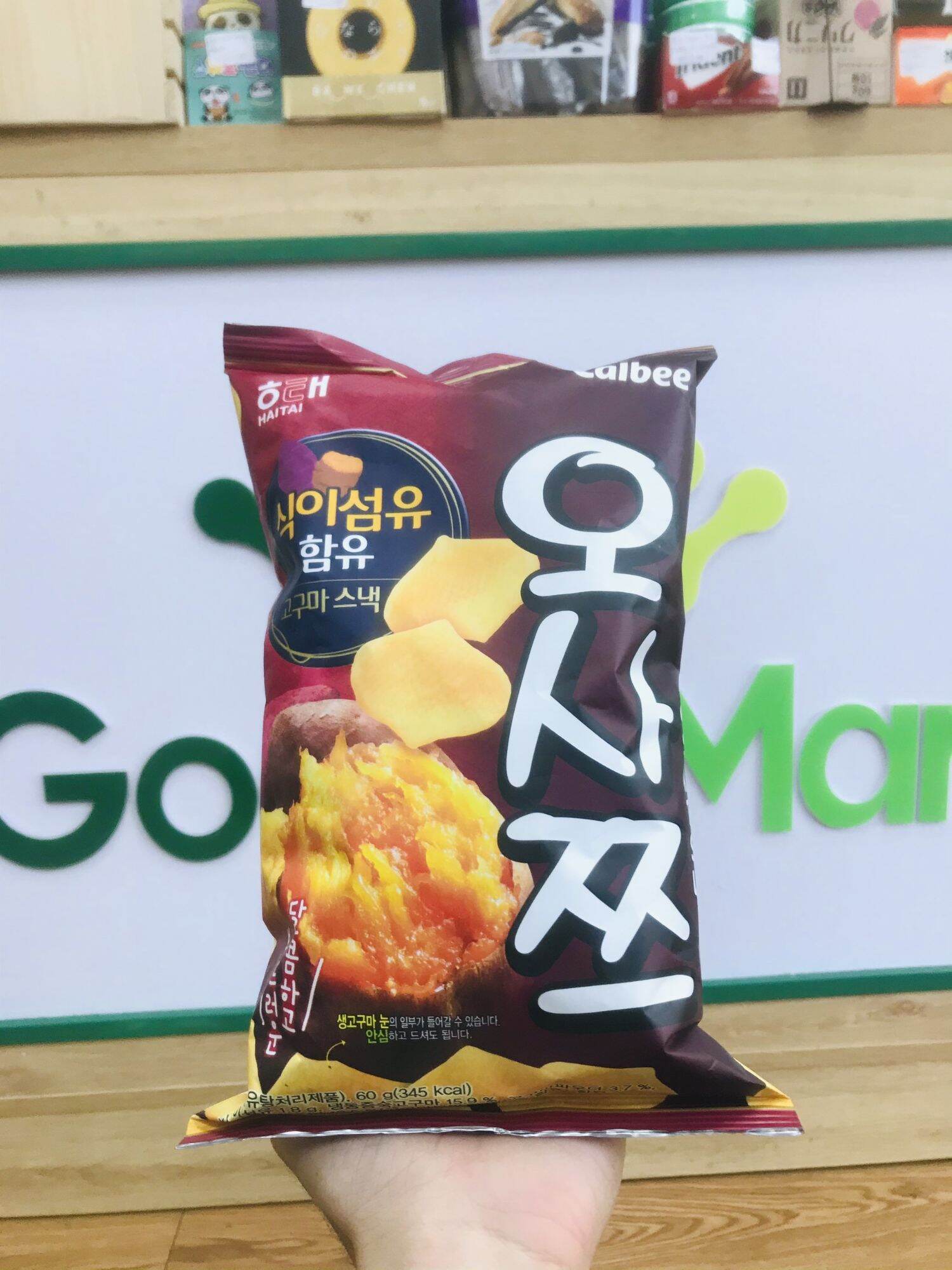 Snack khoai lang hàn 60gr