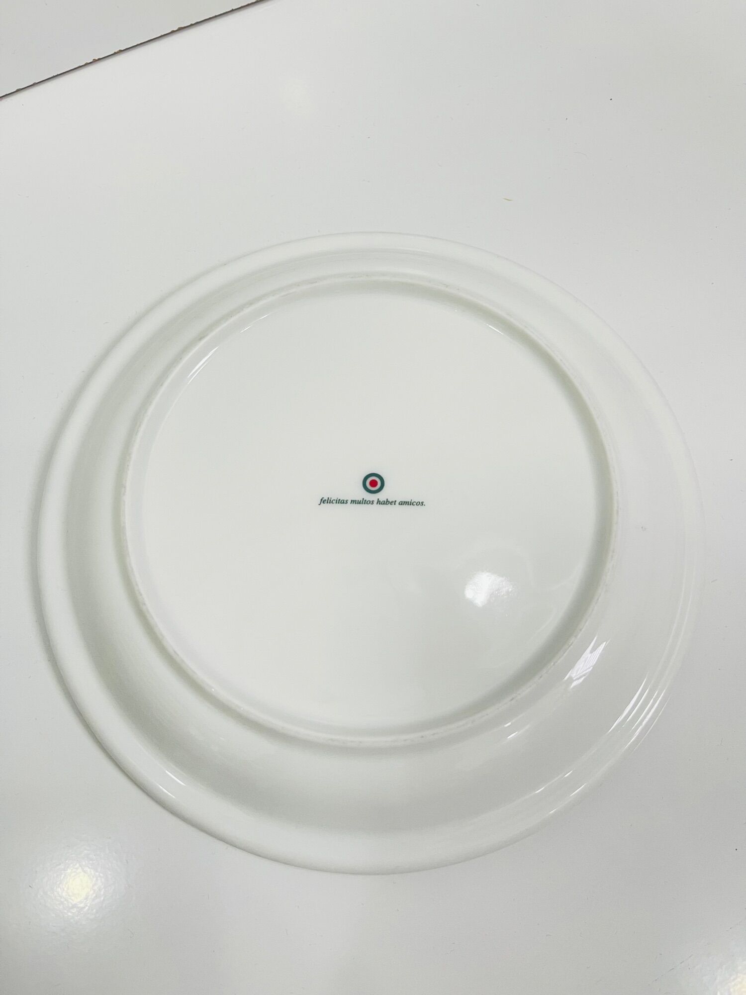 [Ảnh thật] Dĩa sứ tròn - 19cm