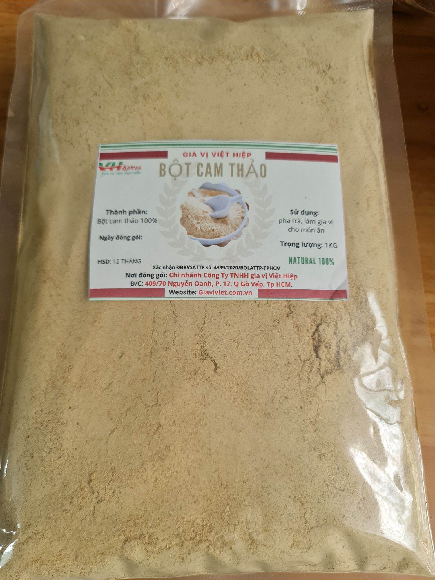 Bột Cam Thảo