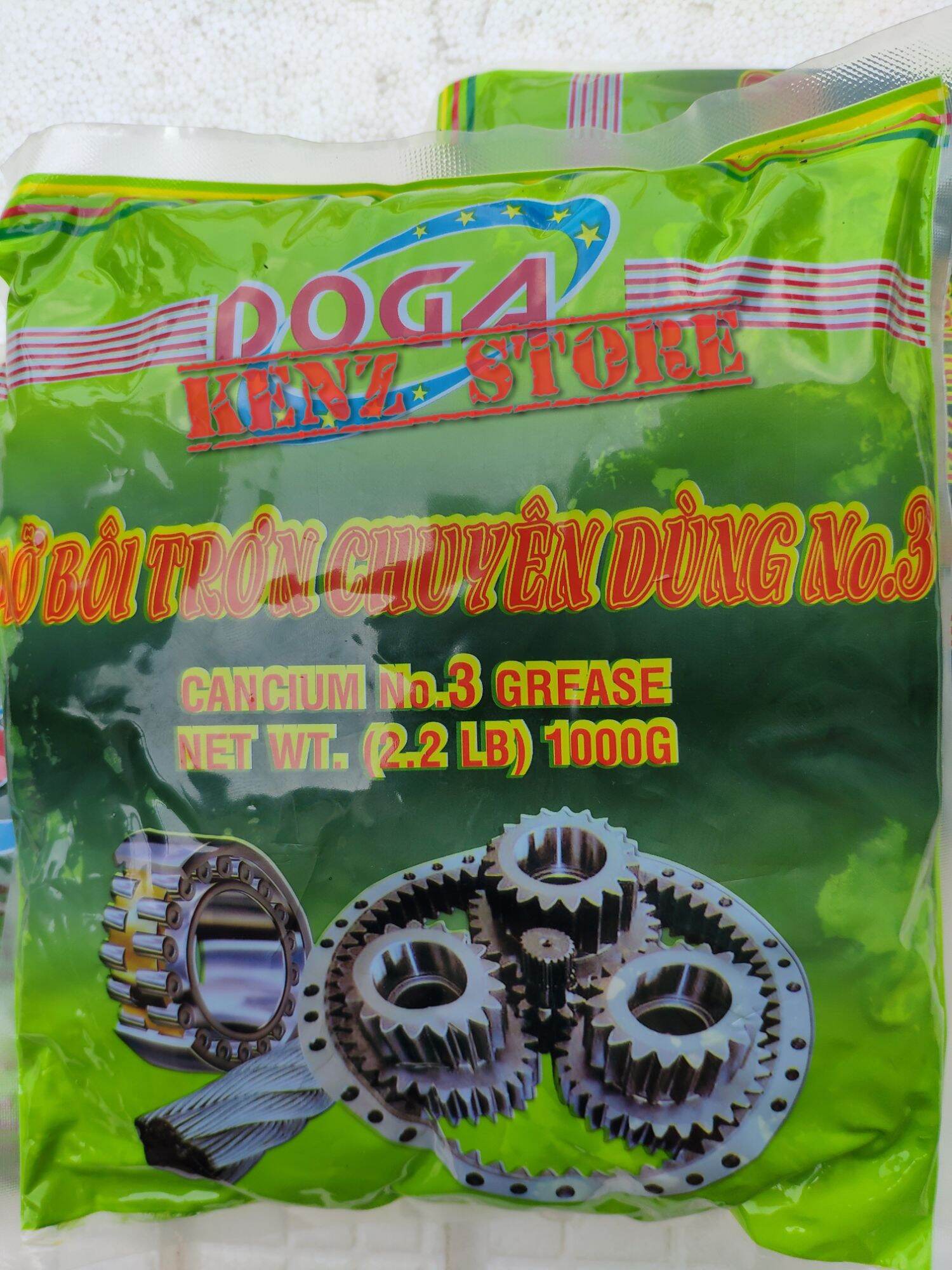 Mỡ bò cao cấp túi 1kg, mỡ bôi trơn đa dụng