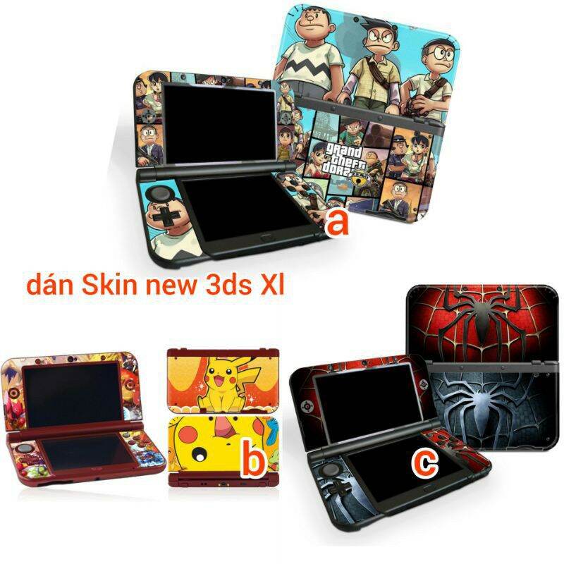 Tấm dán trang trí Skin Nintendo New 3DS XL LL dán skin New3DSXL LL