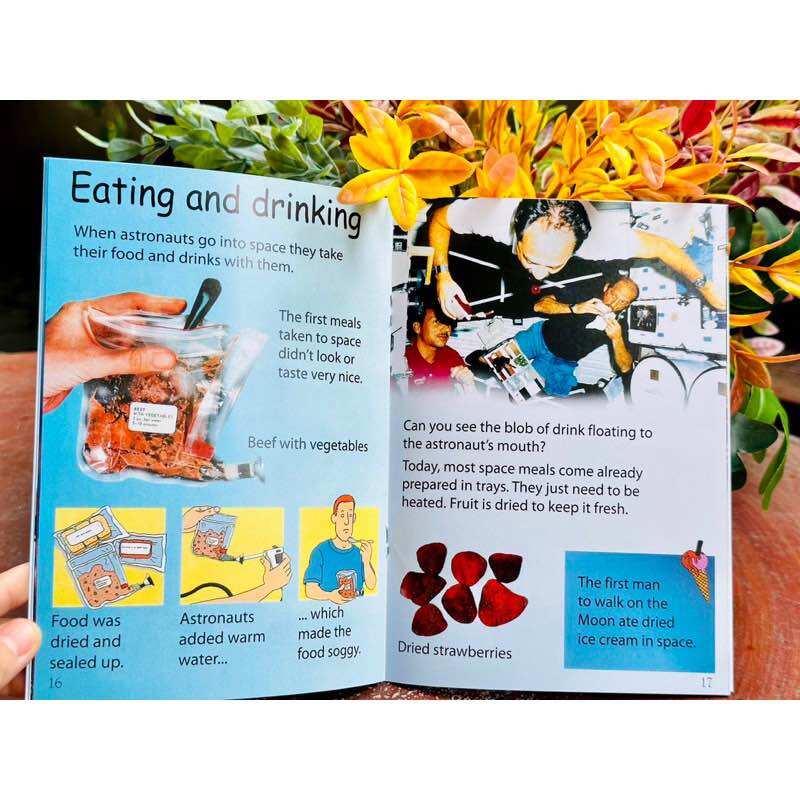 [Xả kho] Usborn science beginner 10q bìa mềm kèm file mp3