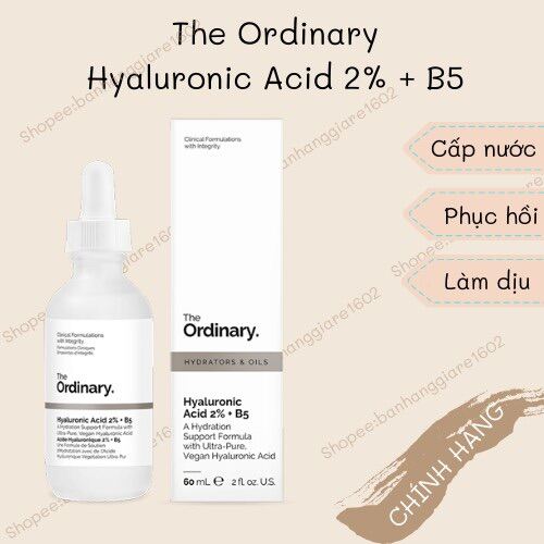 Tinh chất The Ordinary Hyaluronic Acid 2% + B5