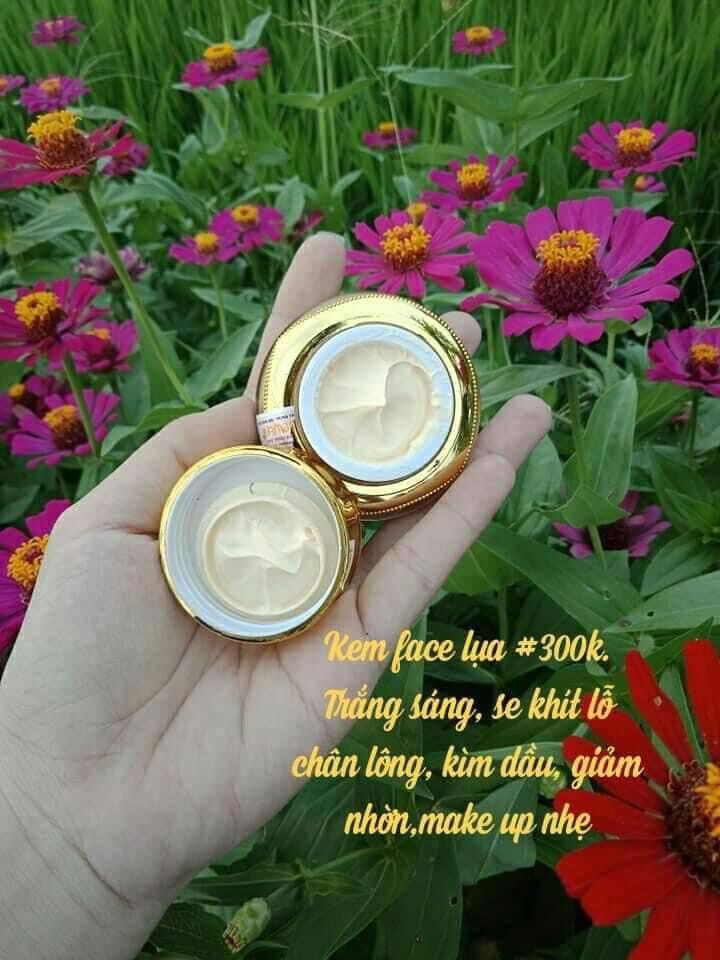 Kem face lụa bamboo trắng hồng da-chống nắng, mờ thâm, nám- tàn nhang