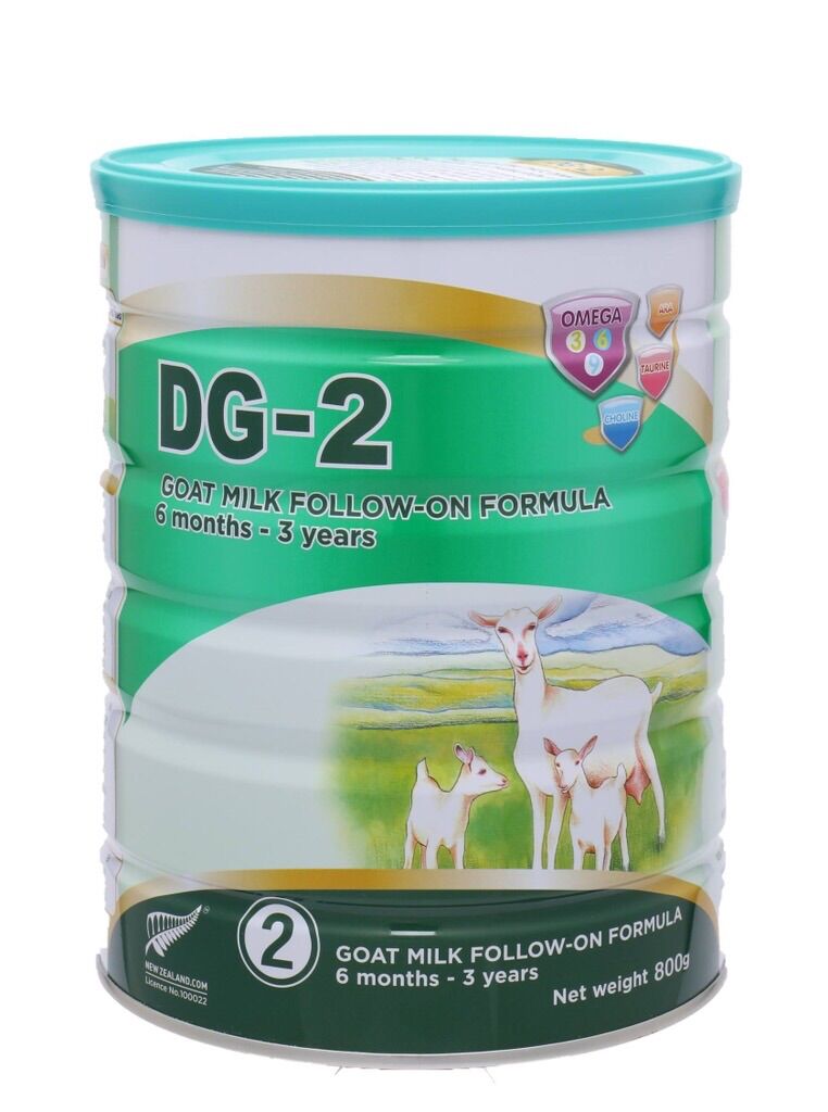 Sữa dê dg-2 800g dành cho trẻ từ 6-12 tháng