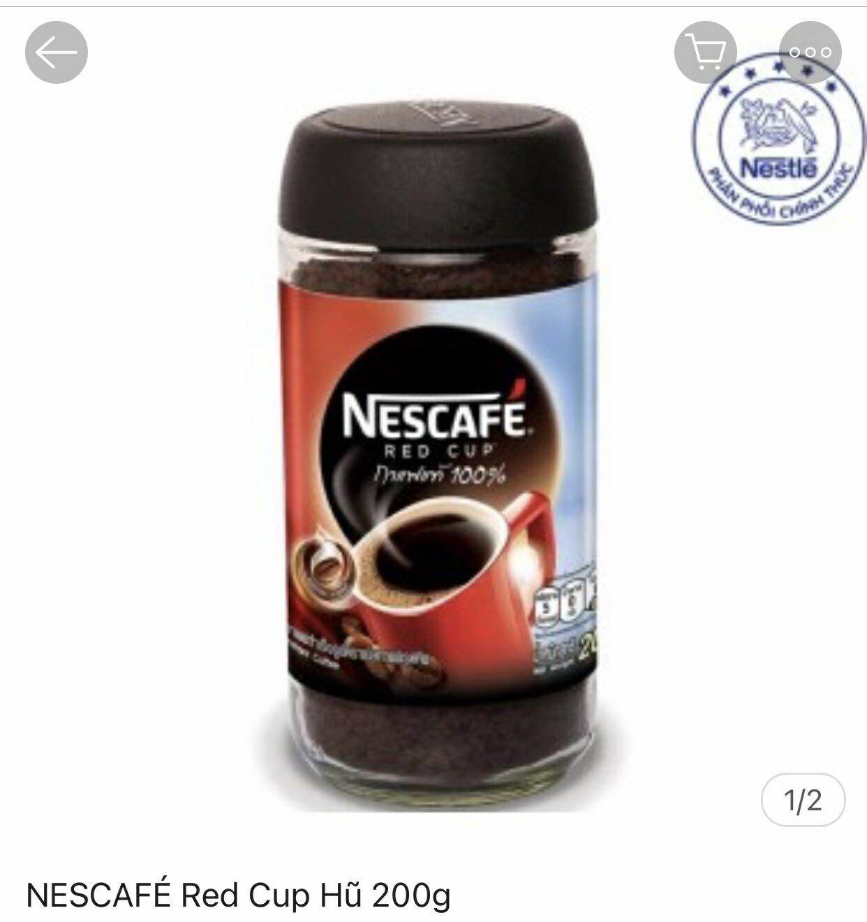 Nescafe redcup hũ 200g