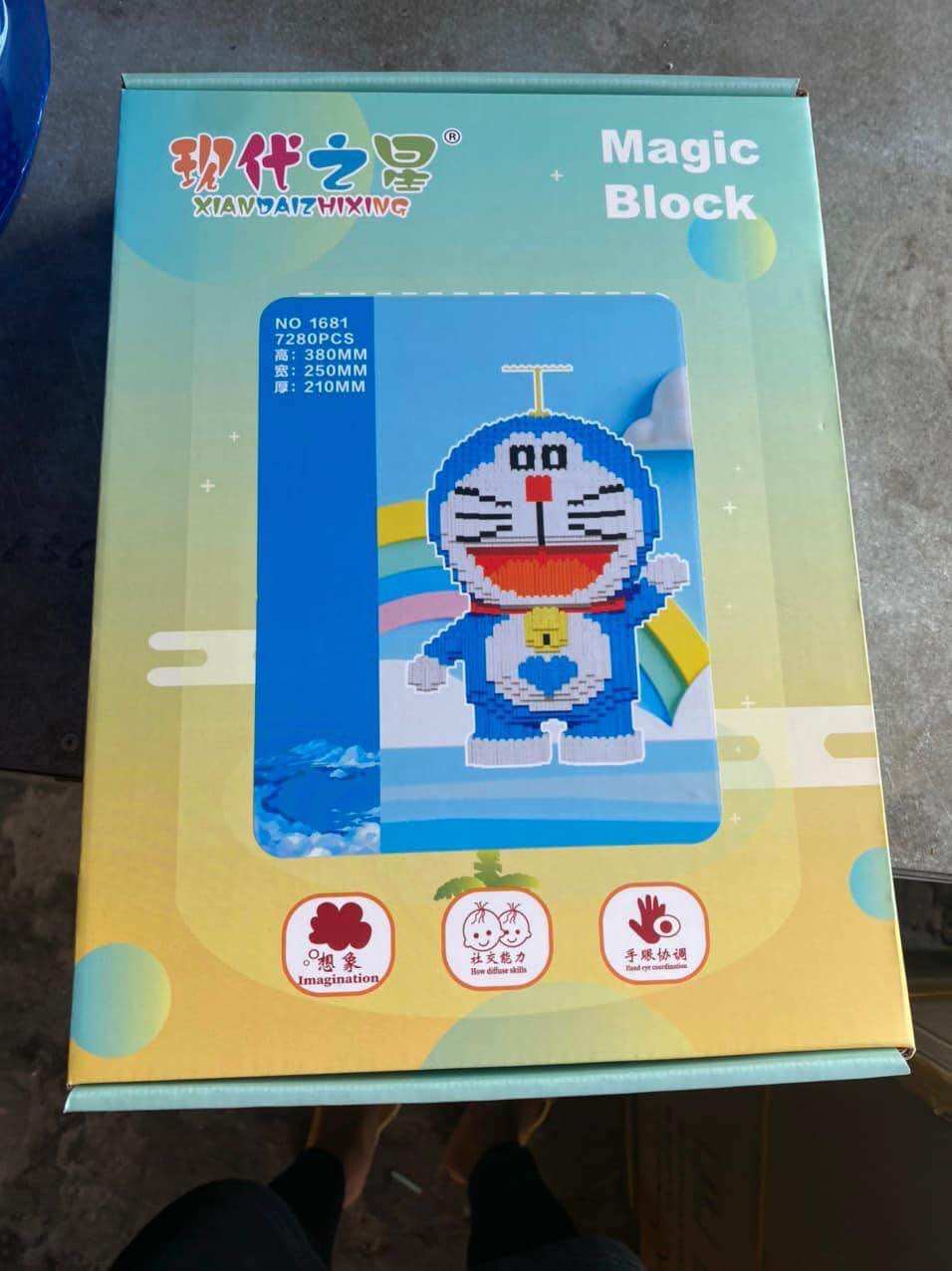 Xếp hình doremon các mẫu