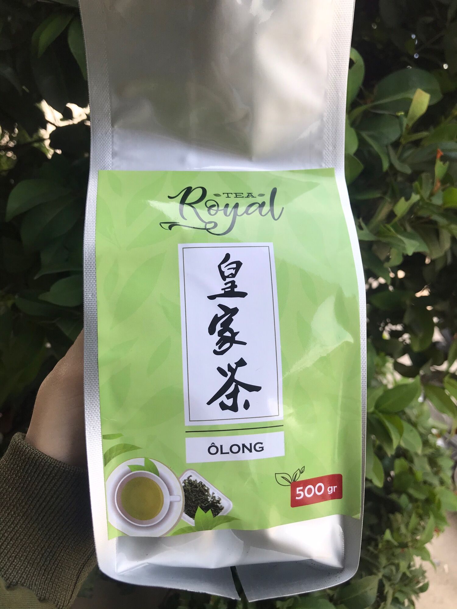 Trà Olong nướng Royal pha trà sữa