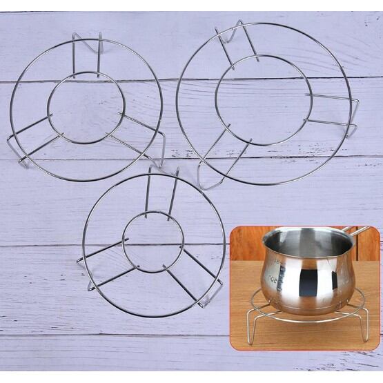 Xửng hấp ,Vỉ hấp inox cao cấp 3 chân đường kính 13cm